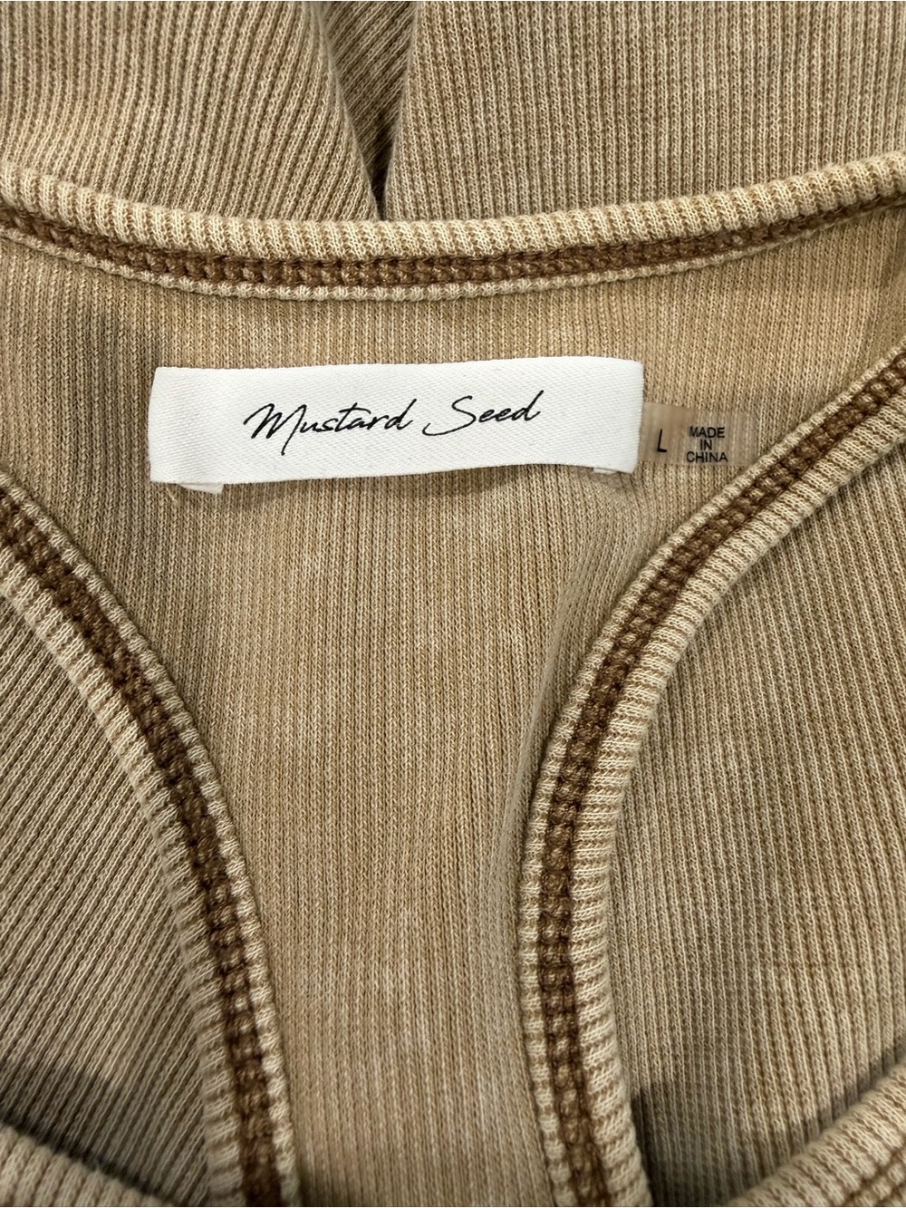Mustard Seed Racerback - Picture 3 of 3
